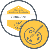 Graphic for academic standards for visual arts