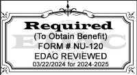 EDAC Stamp for Online System and Annual Agreement